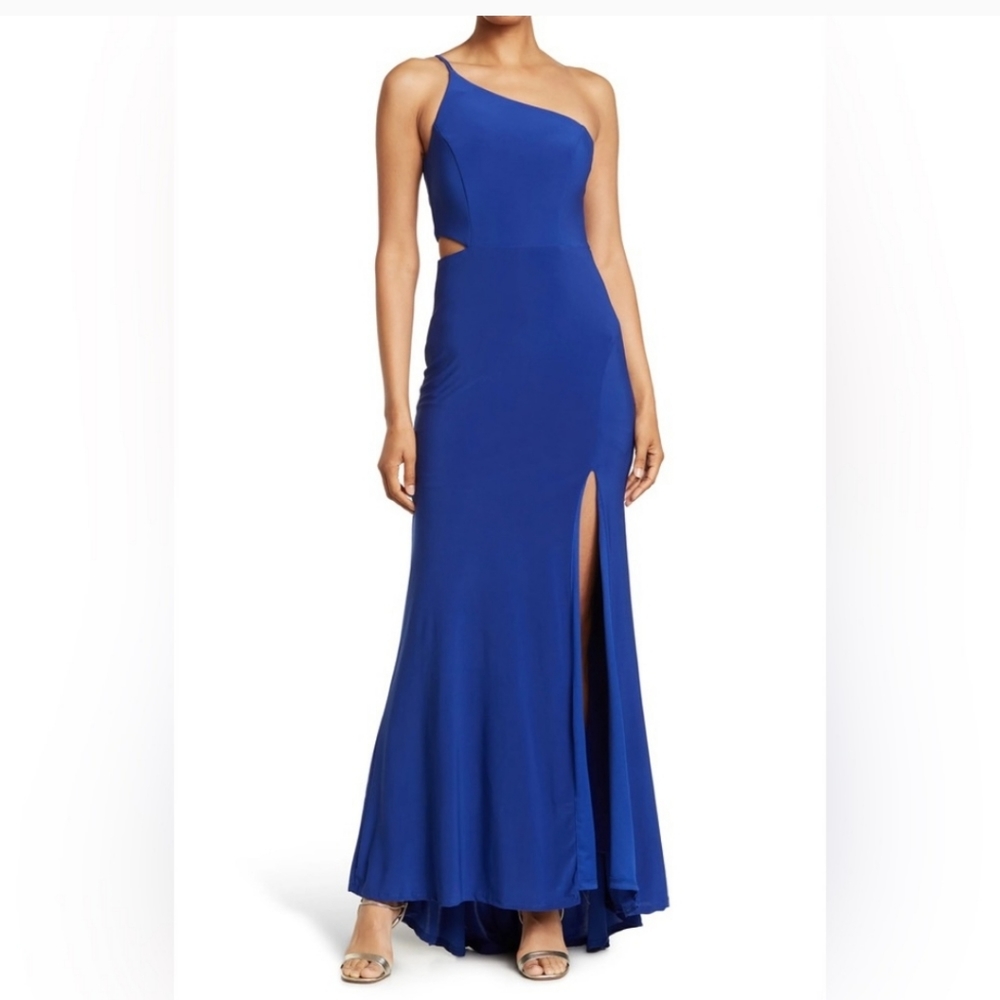 Jump Apparel One Shoulder Formal Dress Size 3 Size 4| Formal Dress Size 4
